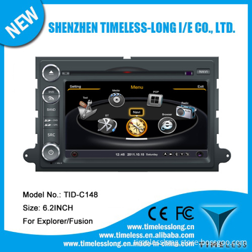Car DVD for Ford Explorer 2006-2011 with GPS 7 Inch RDS iPod Radio Bluetooth 3G WiFi 20 Disc Copying S100 Platform (TID-C148)